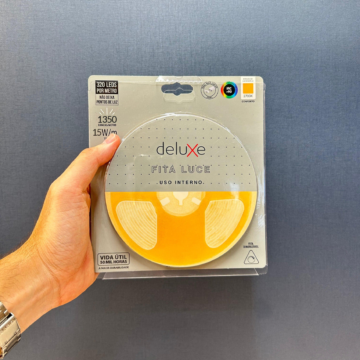 Fita Led Luce 15w 2700k Branco Quente 1350lm IP20 12v Avant