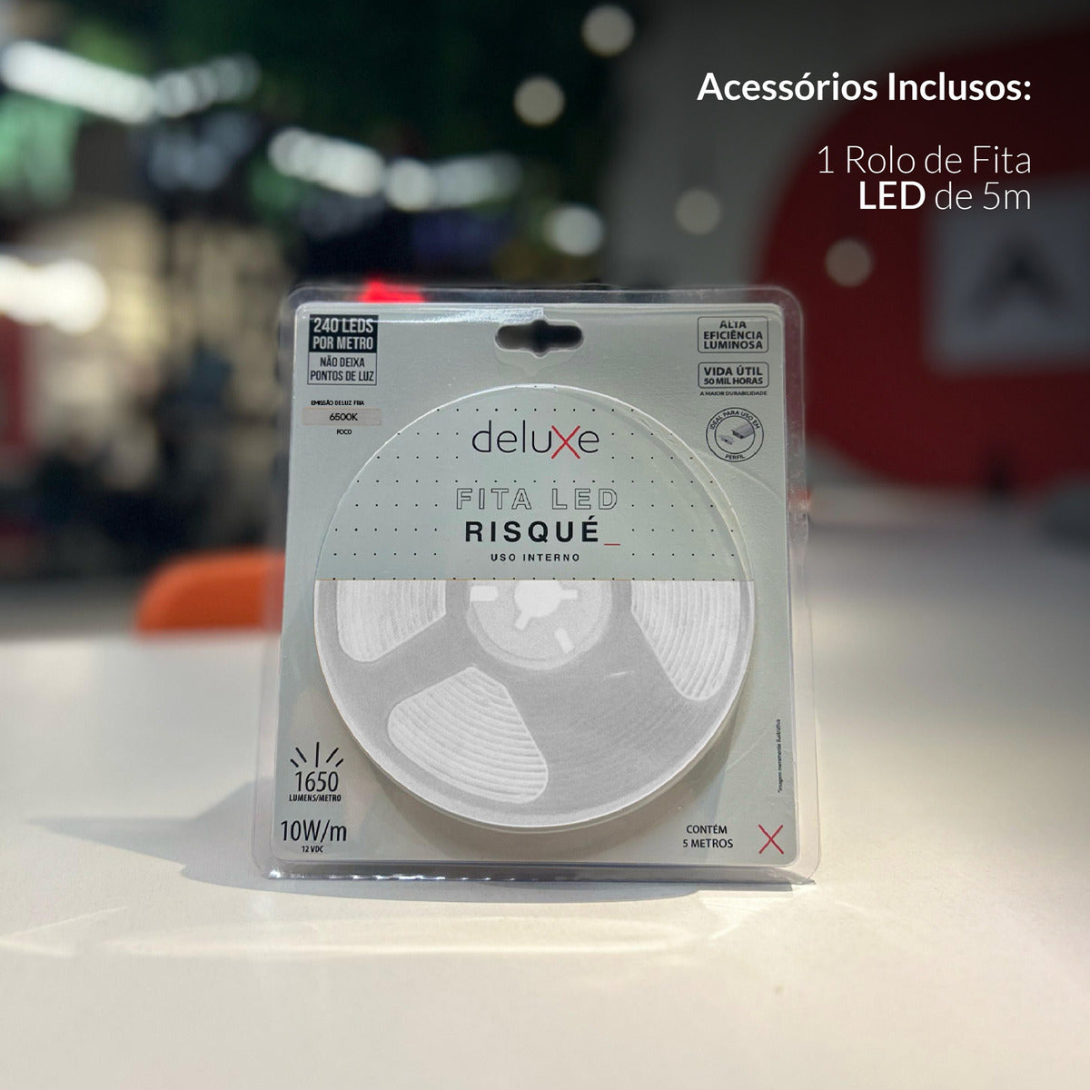 Fita Led Risqué 10w 6500k Branco Frio 1650lm IP20 12v Avant