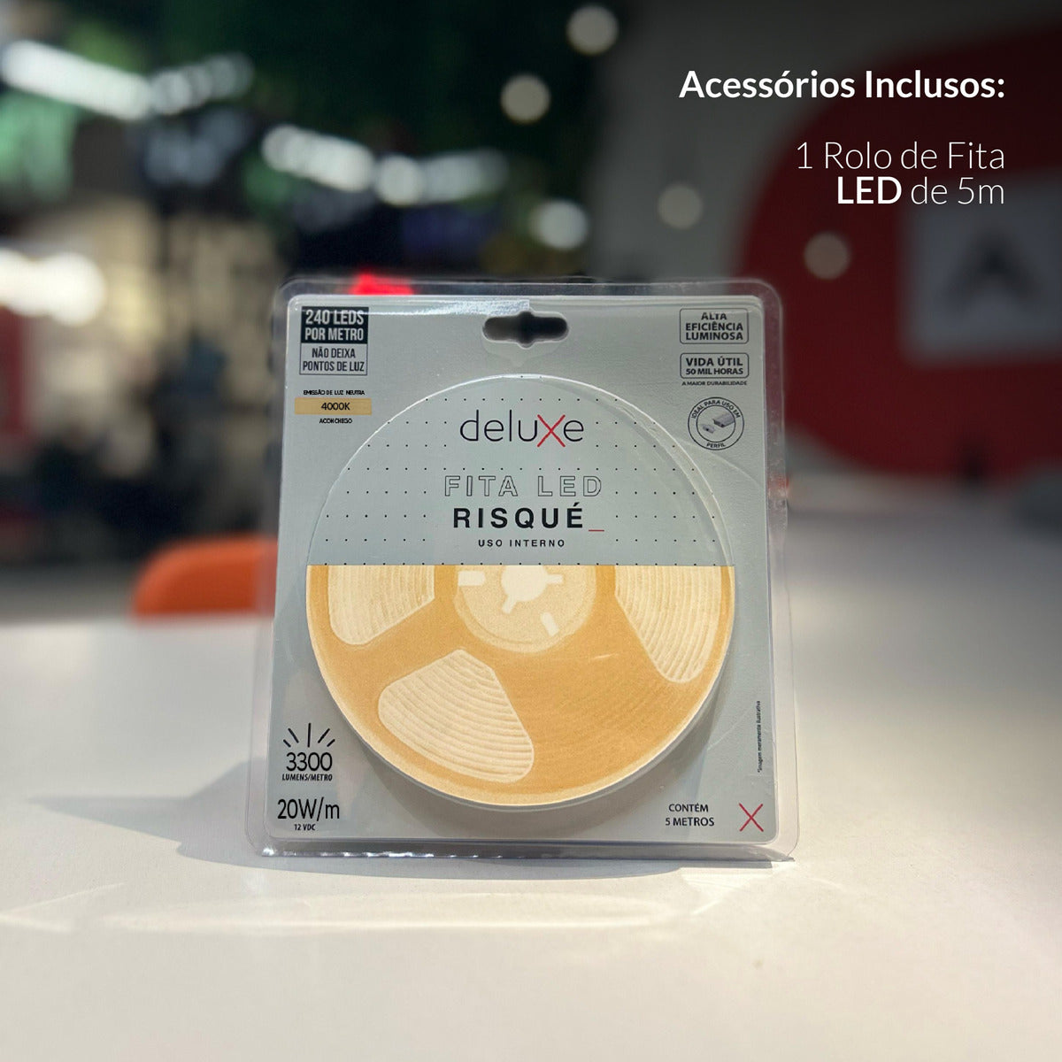 Fita Led Risqué 20w 4000k Branco Neutro 3300lm IP20 12v Avant
