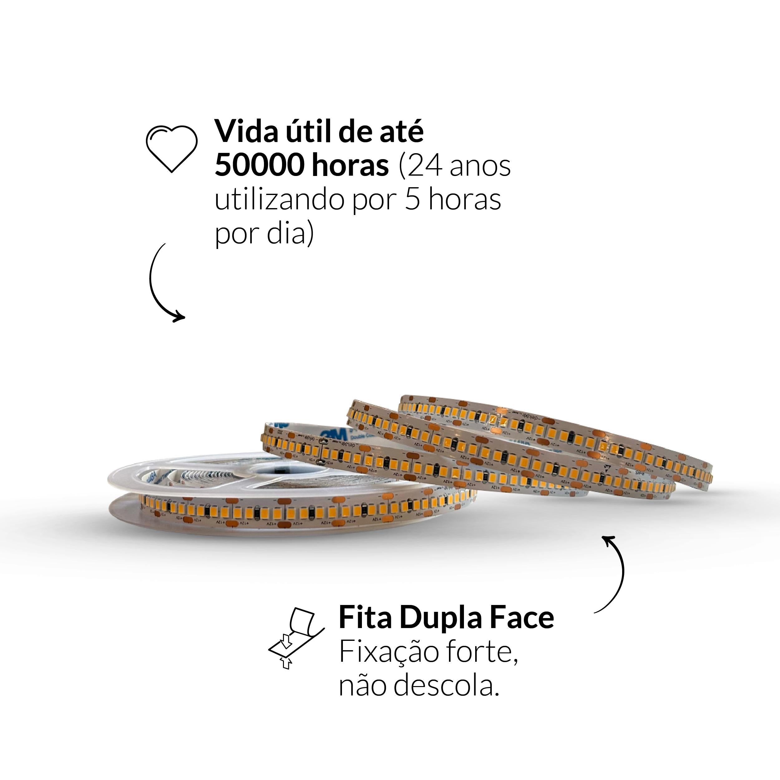 Fita Led Risqué 20w 6500K Branco Frio 3300lm IP20 12v Avant