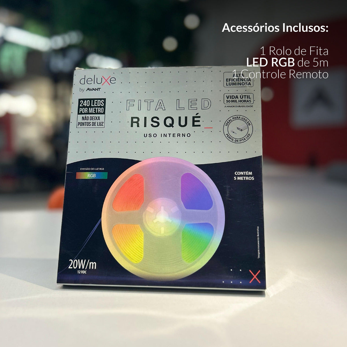 Fita Led Risqué 20w RGB IP20 12v Avant