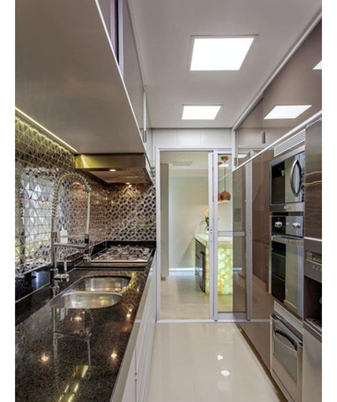 Painel Led Recuado Comfort 24w 4000k Branco Neutro IP20 Bivolt Branco Avant