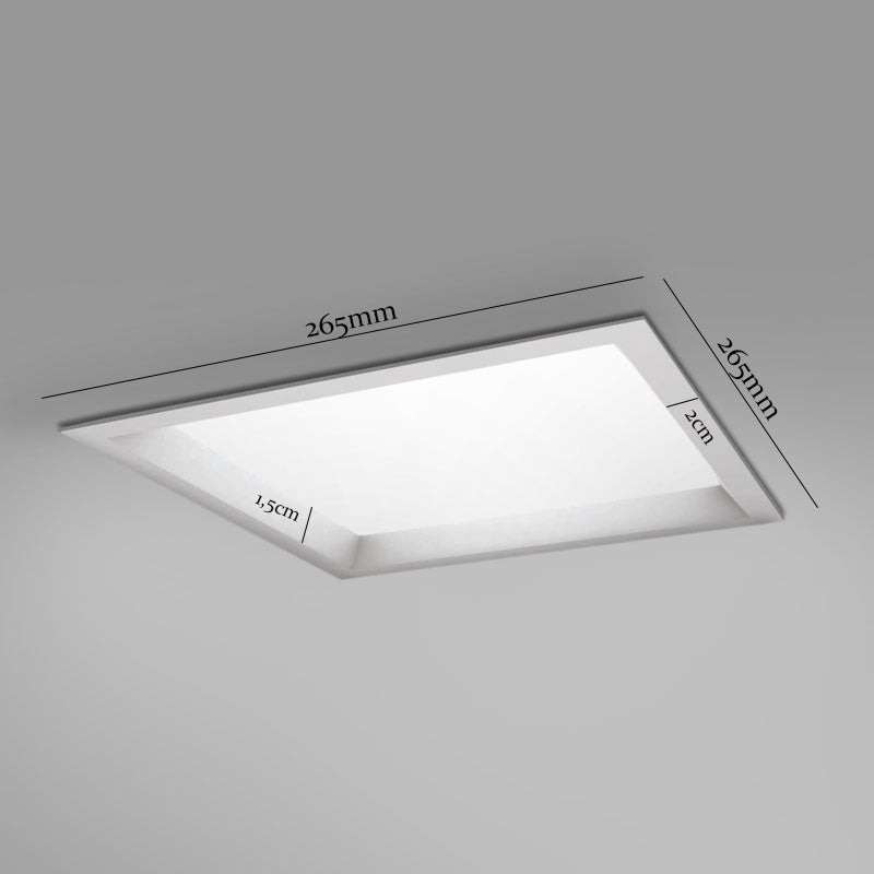 Painel Led Recuado Comfort 24w 4000k Branco Neutro IP20 Bivolt Branco Avant
