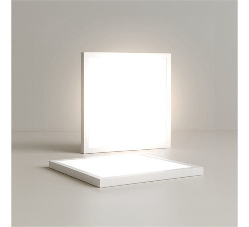 Painel Led Sobrepor 60w 1000x1000cm Plafon Quadrado Bivolt 3000k 4000k 6500k Grande Formato - Avant
