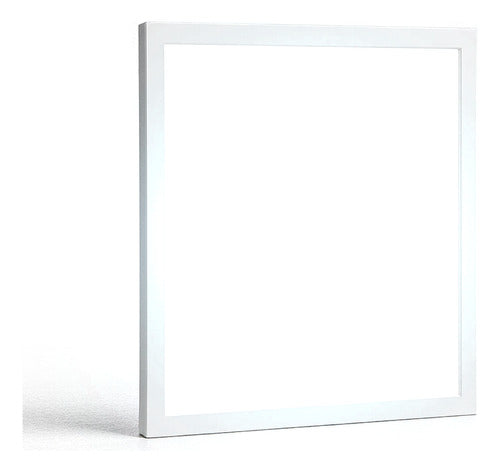 Painel Led Sobrepor 60w 1000x1000cm Plafon Quadrado Bivolt 3000k 4000k 6500k Grande Formato - Avant