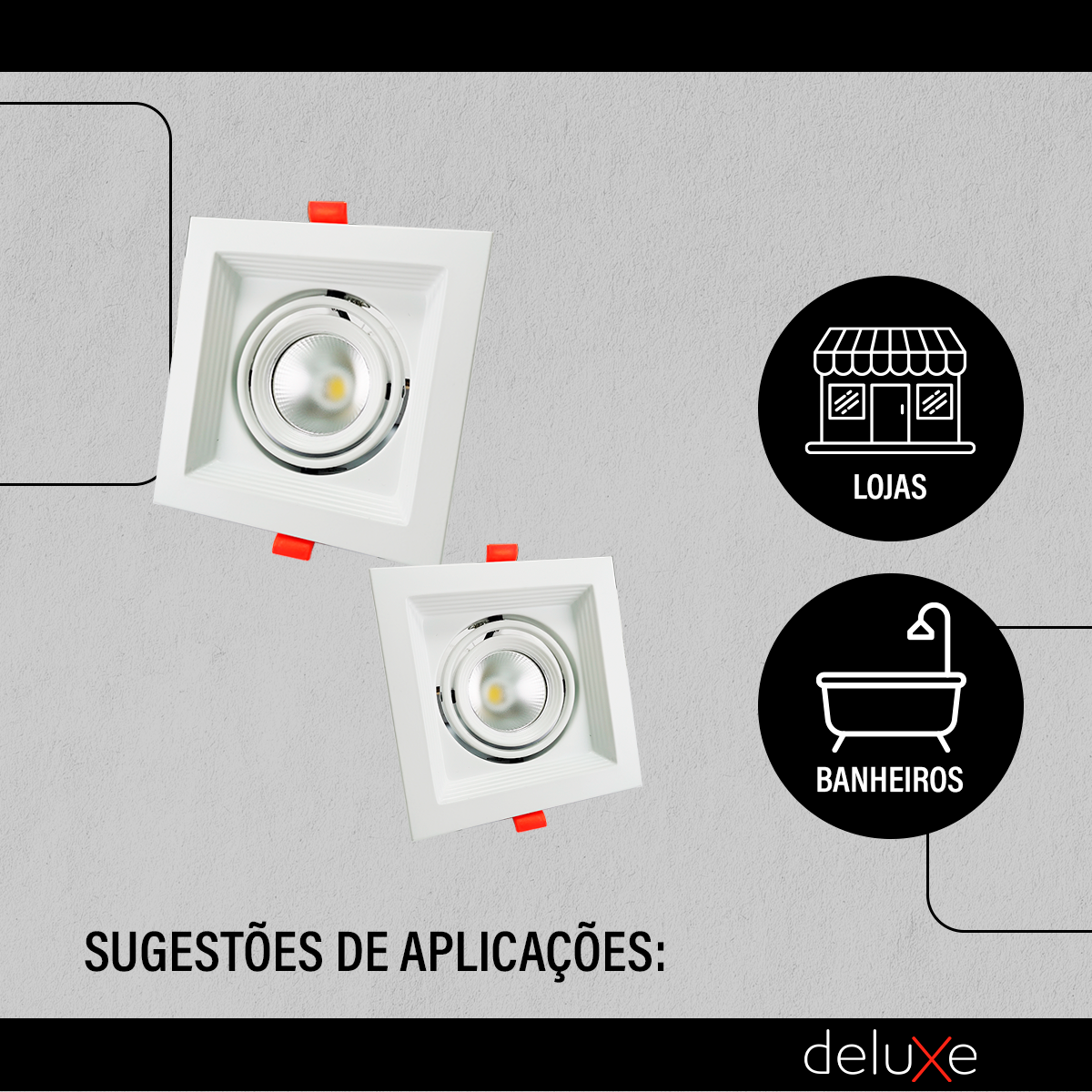 Spot Led Evidence Uno 7w 3000k Branco Quente IP20 Bivolt Branco Avant