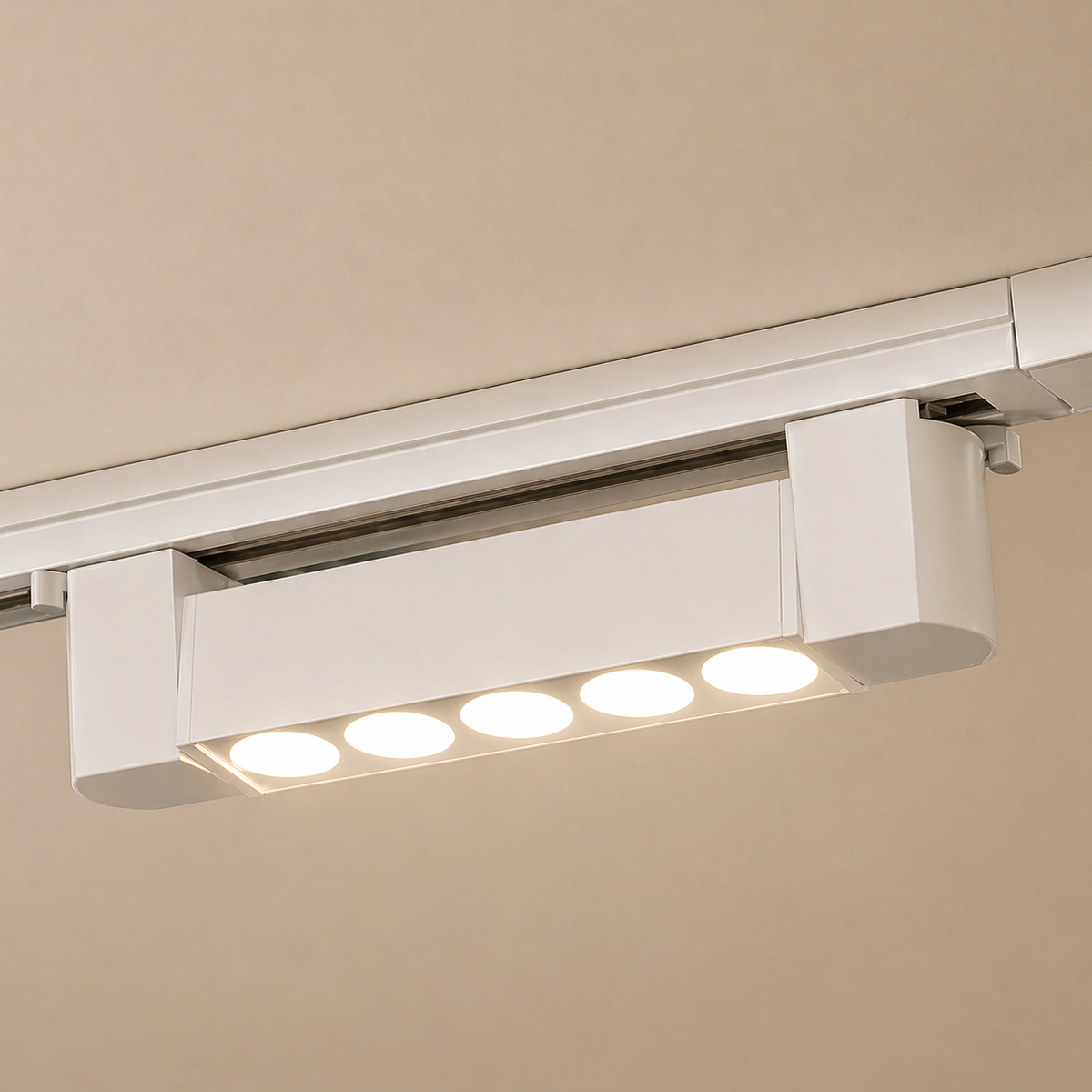 Spot Led Para Trilho Authentic Dots 10w 2700k Branco Quente IP20 Bivolt Branco Avant
