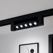 Spot Led Trilho Authentic Dots 10w 6500k Preto Fosco Deluxe