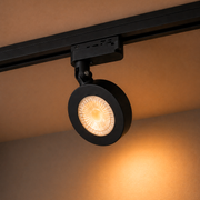 Spot Led Trilho Authentic Nobby 10w 2700k Branco Quente Bivolt IP20 Preto Avant
