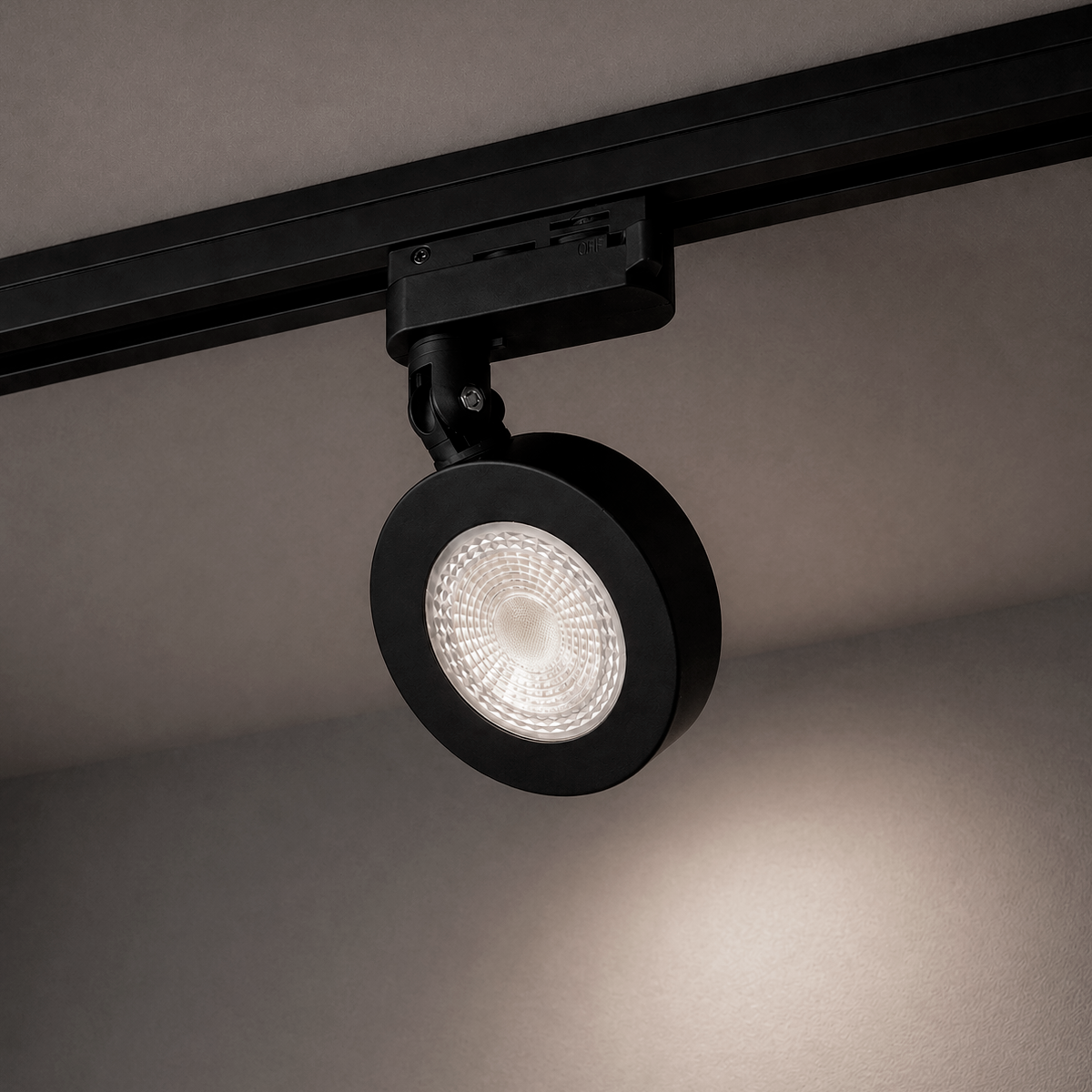 Spot Led Trilho Authentic Nobby 10w 4000k Branco Neutro IP20 Bivolt Preto Avant