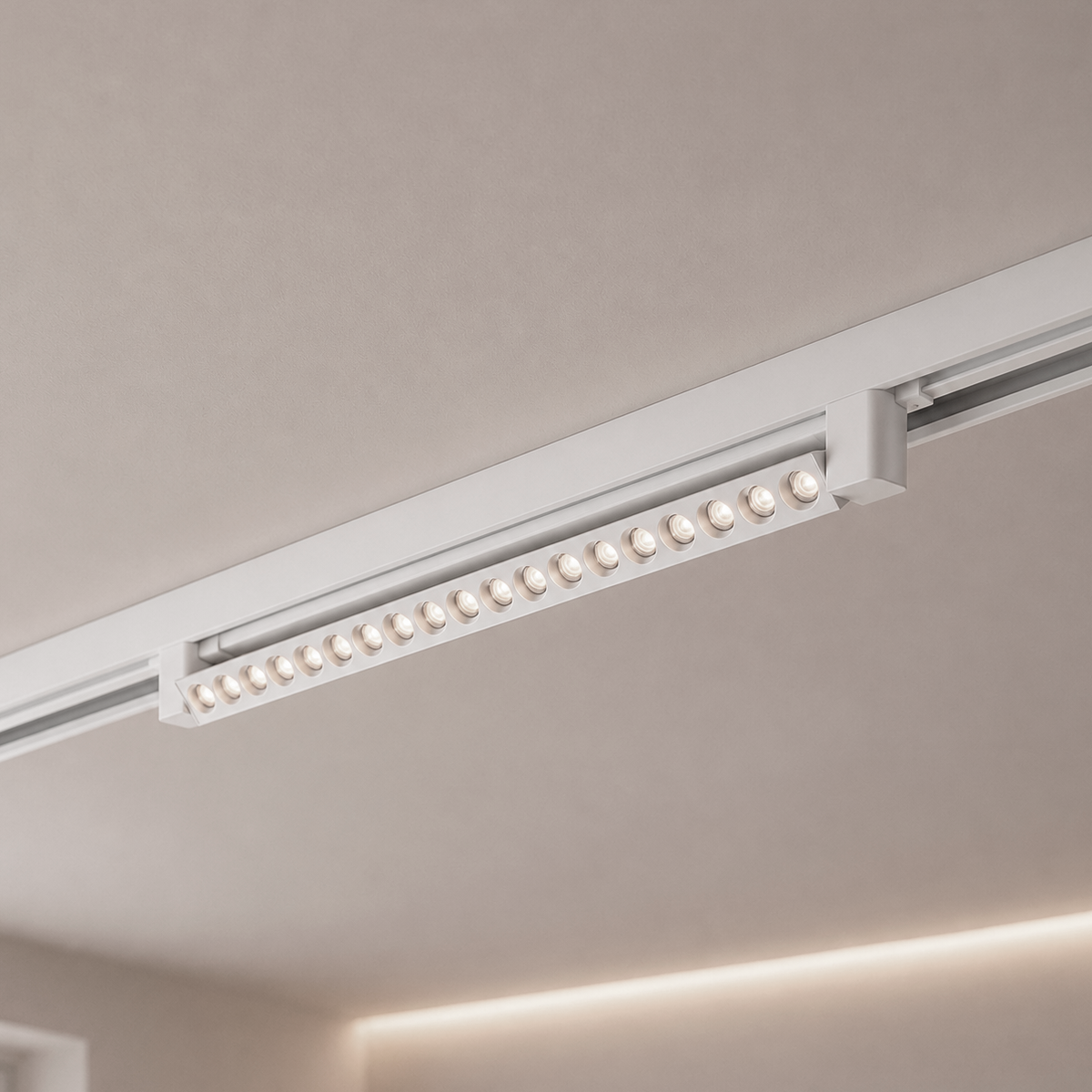 Spot Led Trilho Authentic Dots 40w 4000k Branco Fosco Deluxe