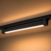 Spot Led Para Trilho Authentic Linea 40w 27000k Branco Quente IP20 Bivolt Preto Avant