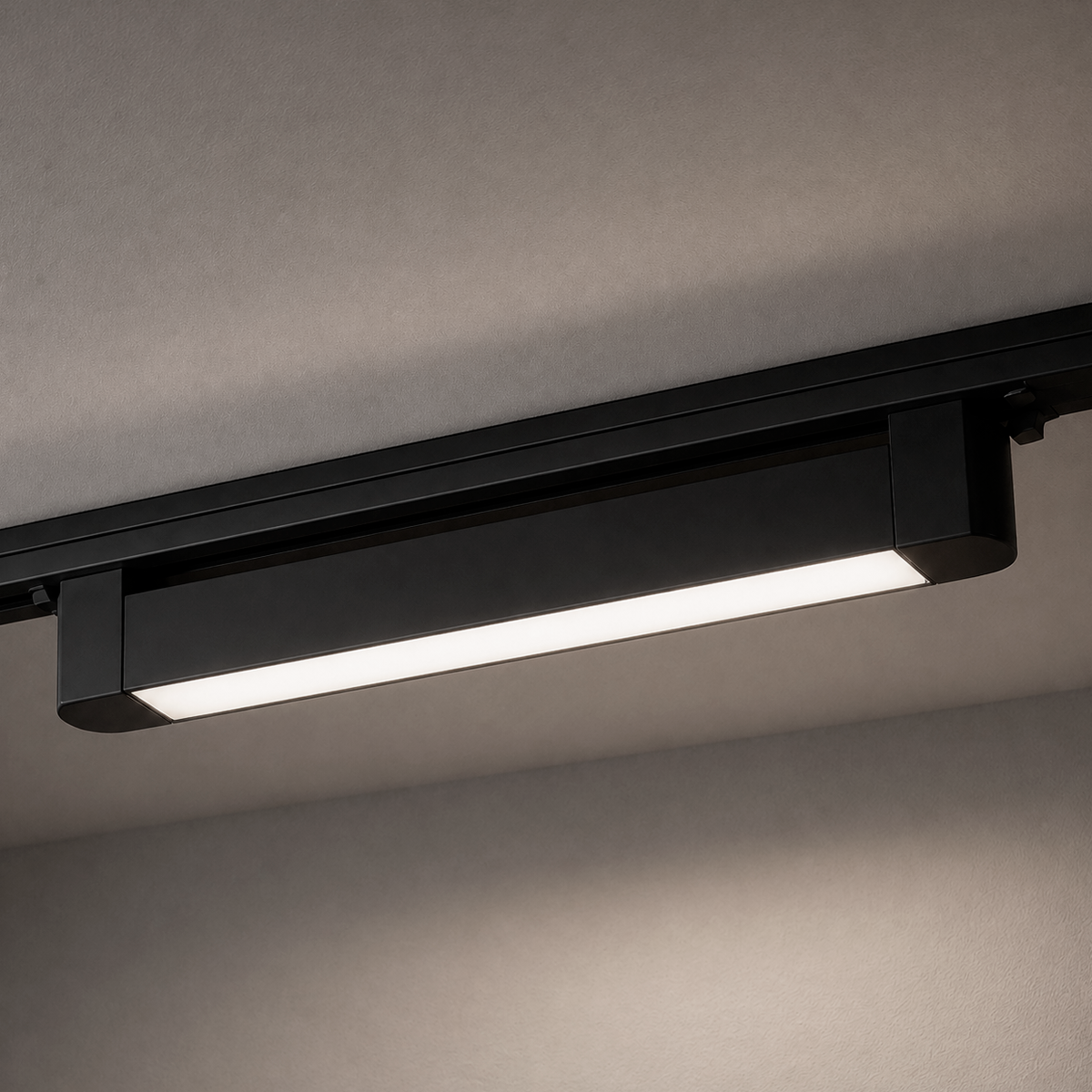 Spot Led Para Trilho Authentic Linea 40w 4000k Branco Neutro IP20 Bivolt Preto Avant