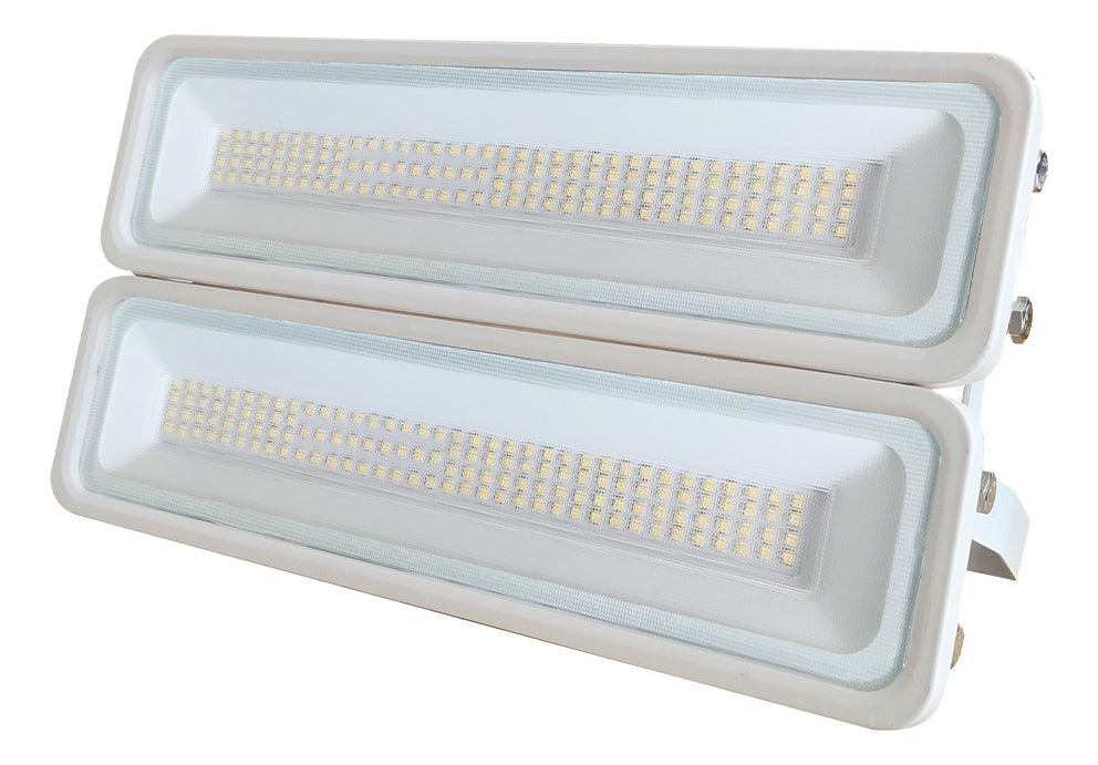 Refletor Led Facciata 100w 3000k Branco Quente Bivolt IP66 Branco Avant Pro