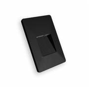 Balizador Led Effect 2w 2700k Branco Quente IP65 Bivolt Preto Deluxe