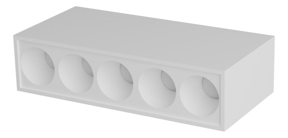 Spot Led Dots Redondo Sobrepor 10w 2700k/6500k IP20 Bivolt Branco Avant