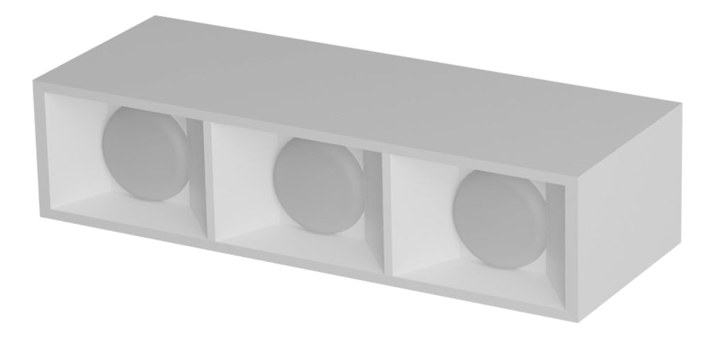Spot Led Dots Sobrepor Quadrado 6w 2700k/6500k IP20 Bivolt Branco Deluxe
