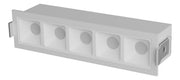 Spot Led Dots Quadrado Embutir 10w 2700k/6500K IP20 Bivolt  Branco Deluxe