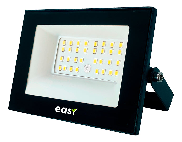 Refletor Led Externo 50W 6500k Branco Frio Bivolt IP66 Preto Avant