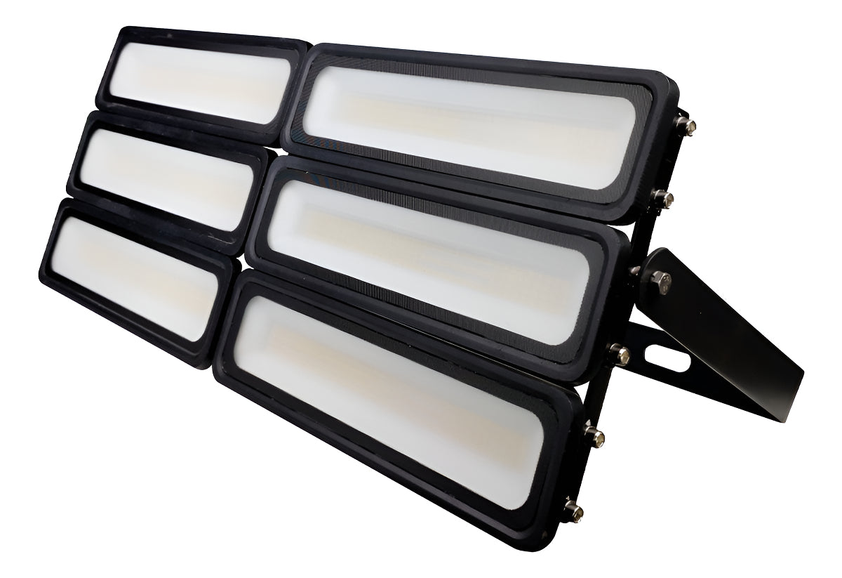 Refletor Led Facciata 300w 6500k Branco Frio Bivolt IP66 Preto Avant Pro