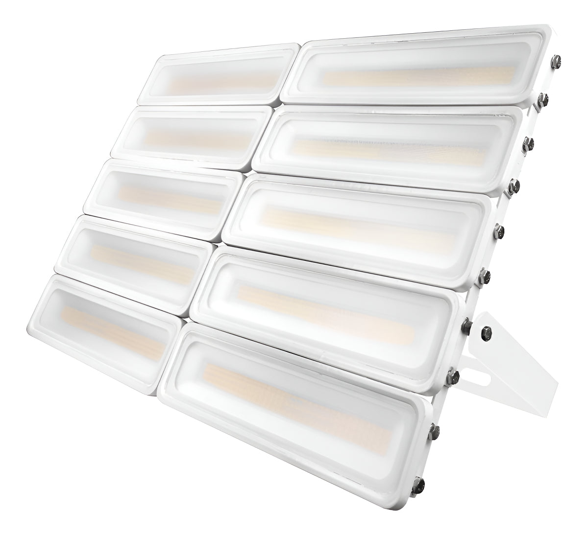 Refletor Led Facciata 500w 3000k Branco Quente Bivolt IP66 Branco Avant Pro