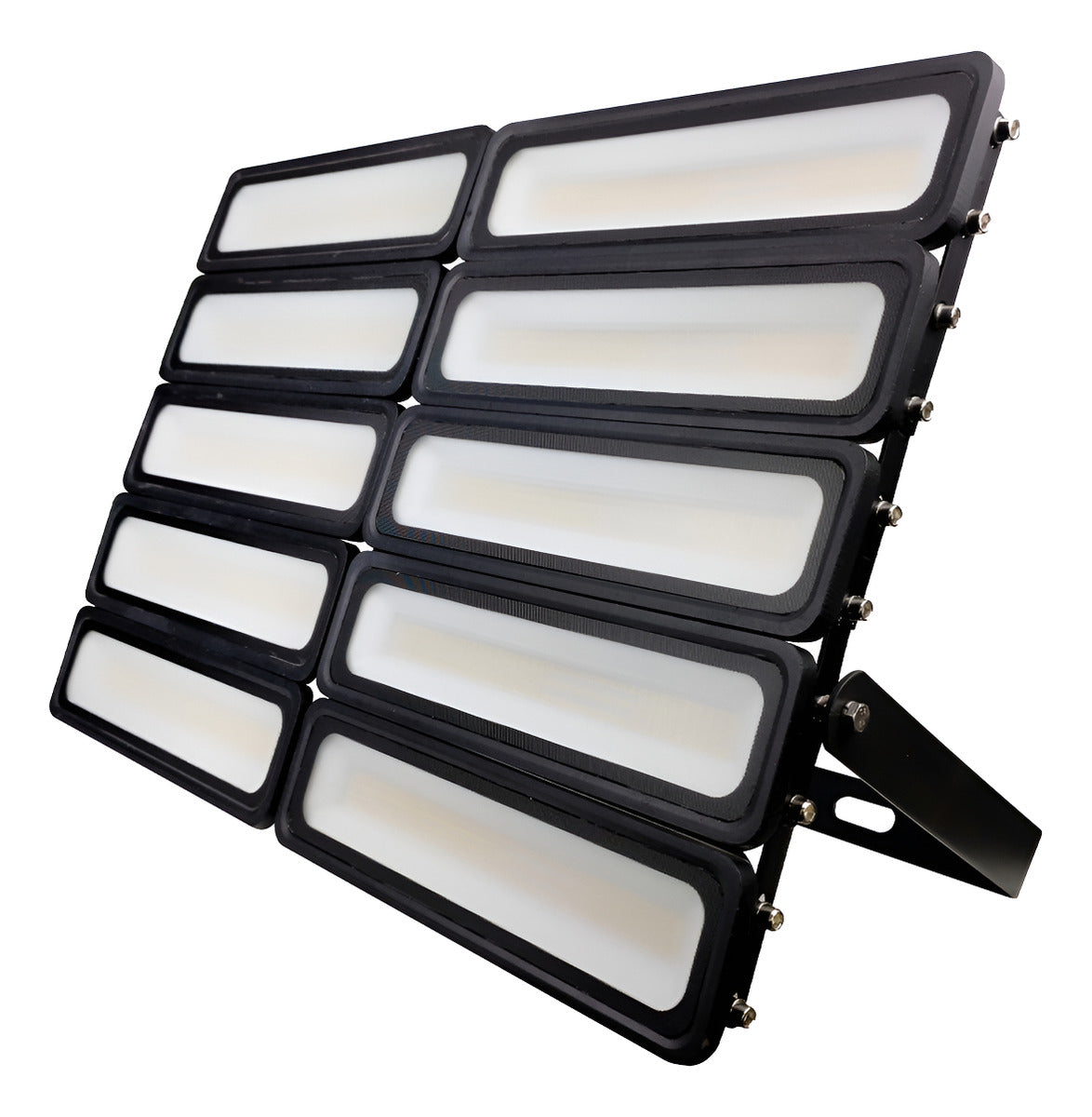 Refletor Led Facciata 500w 6500k Branco Frio Bivolt IP66 Preto Avant Pro
