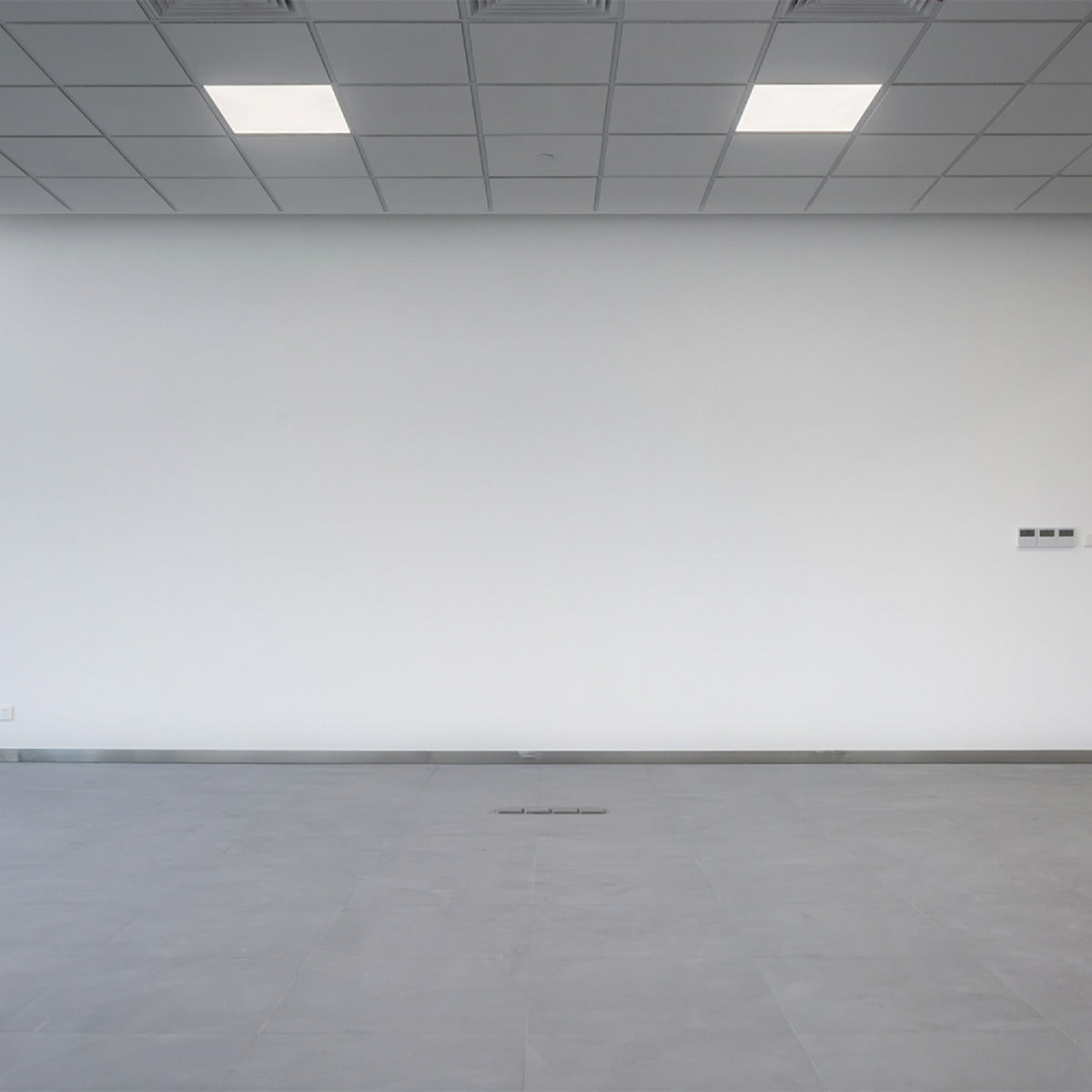 Painel Pop Embutir 18W 4000k Branco Neutro Bivolt 21,3cm Quadrado Branco Avant