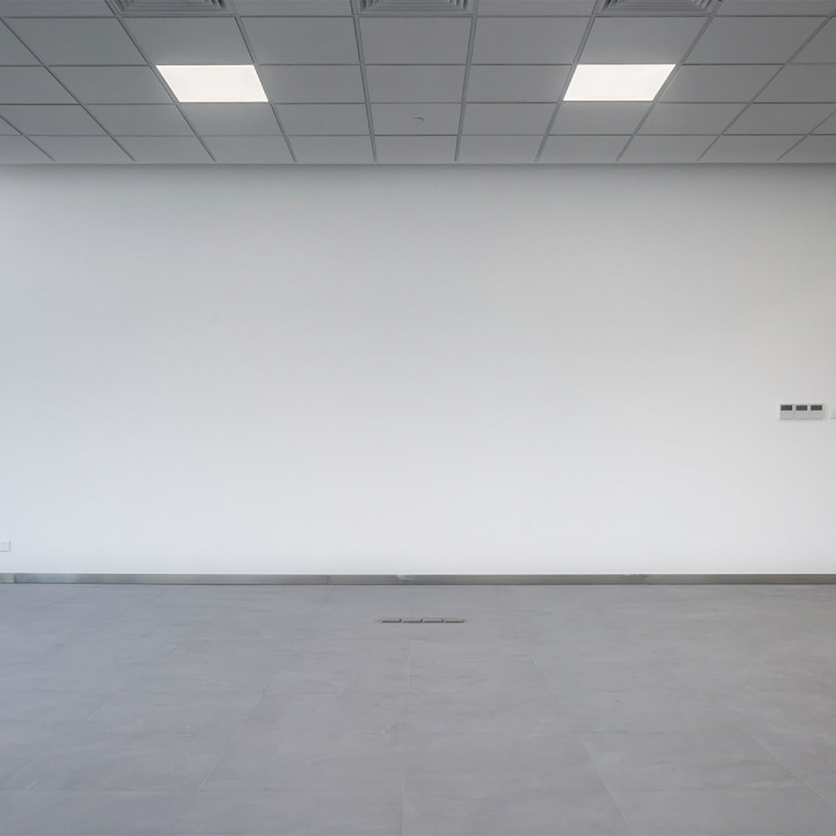 Painel Pop Embutir 24W 3000k Branco Quente Bivolt 28,6cm Quadrado Branco Avant