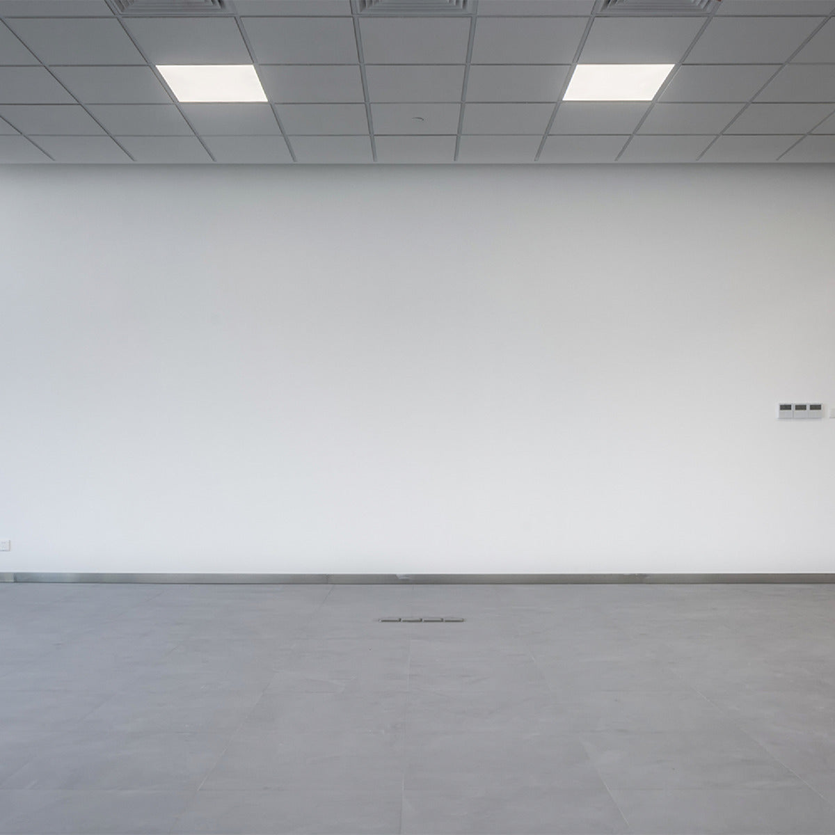 Painel Pop Embutir 24W 3000k Branco Quente Bivolt 28,6cm Quadrado Branco Avant