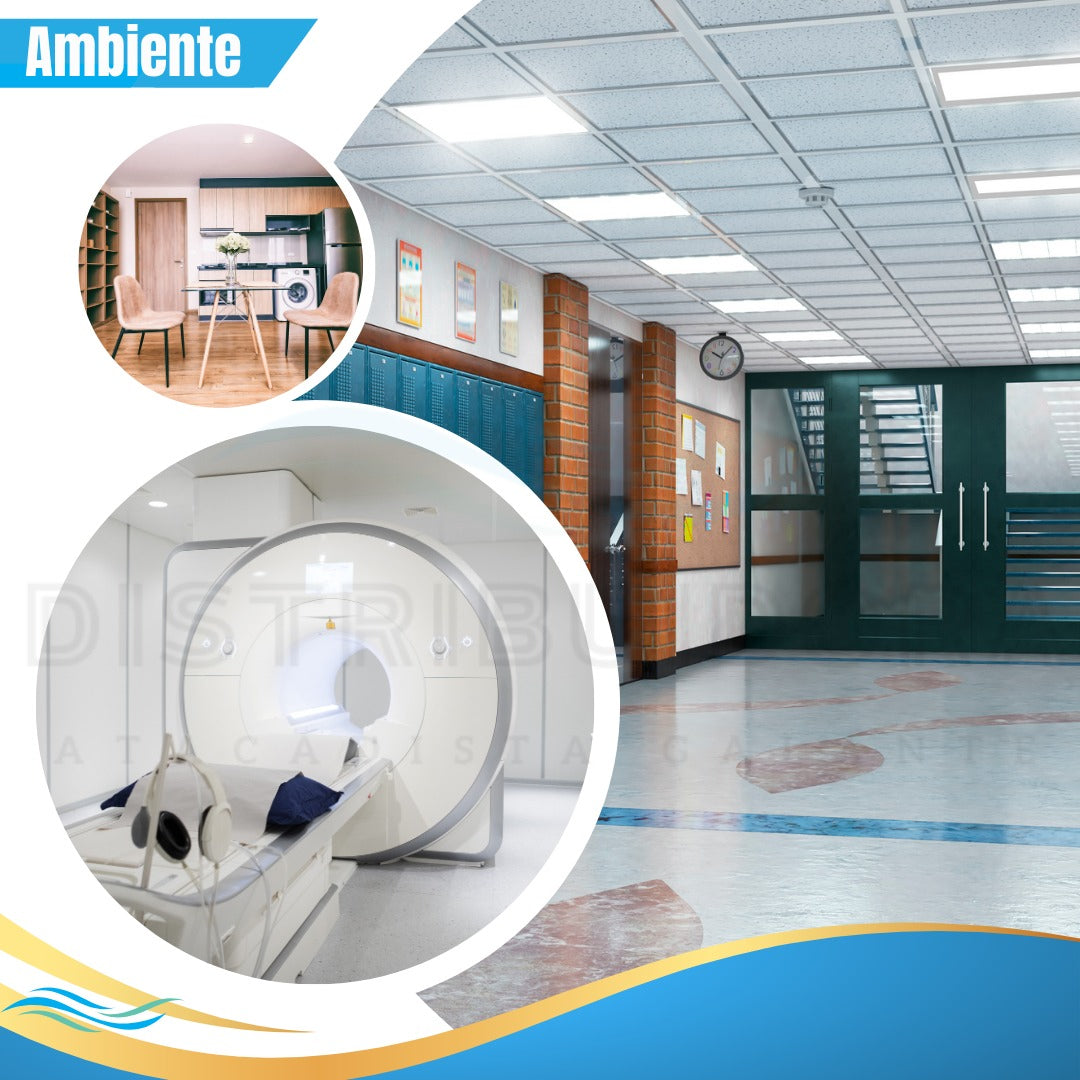 Painel Pop Embutir 24W 4000k Branco Neutro Bivolt 28,6cm Quadrado Branco Avant
