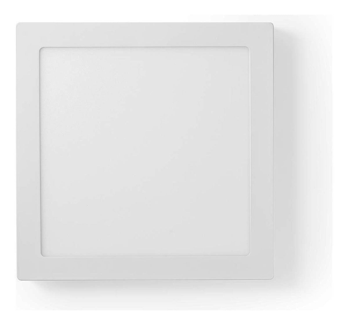 Painel Pop Embutir 24W 4000k Branco Neutro Bivolt 28,6cm Quadrado Branco Avant
