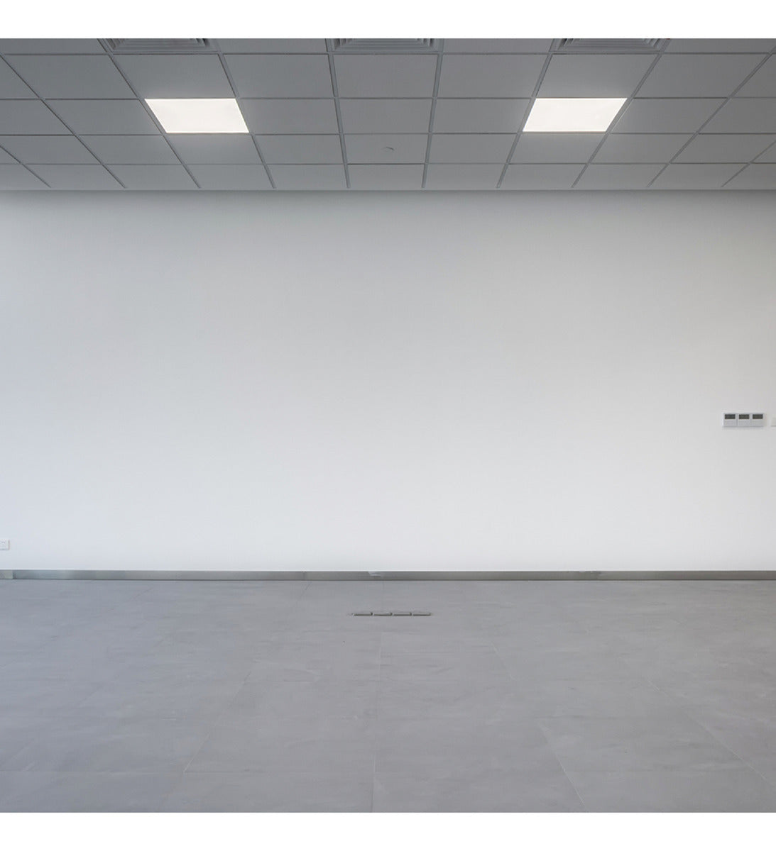 Painel Pop Embutir 24W 4000k Branco Neutro Bivolt 28,6cm Quadrado Preto Avant