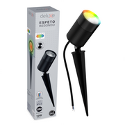 Espeto De Jardim Nimus Led 10w RGB IP65 Bivolt Preto Avant