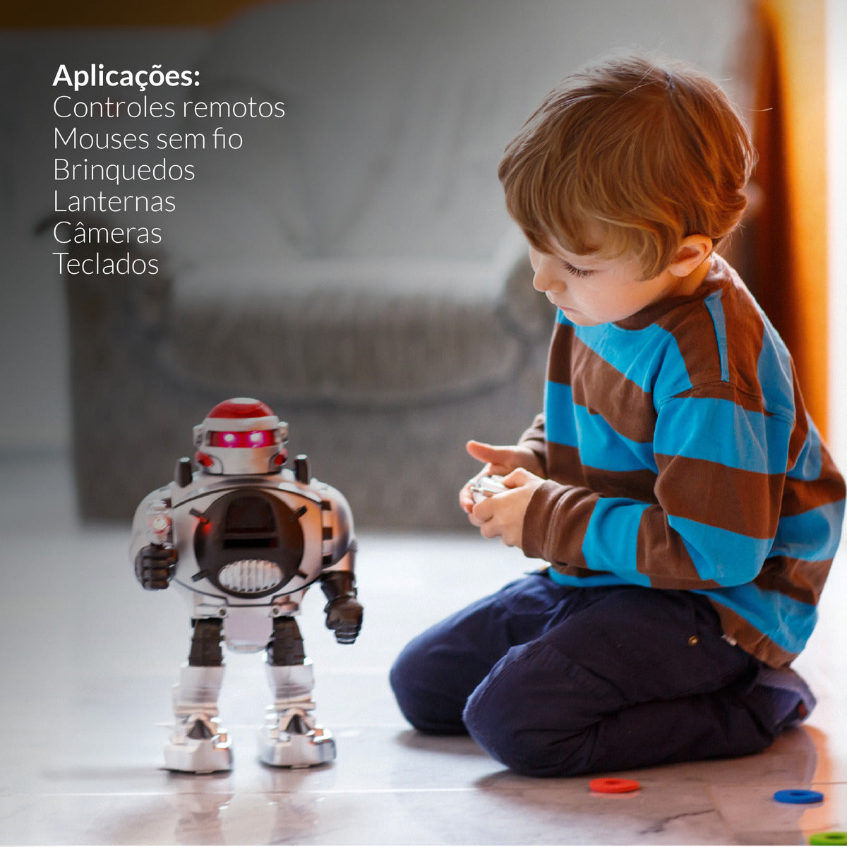 Kit 2 Pilhas Alcalina Pequena AA 1.5v Avant Use