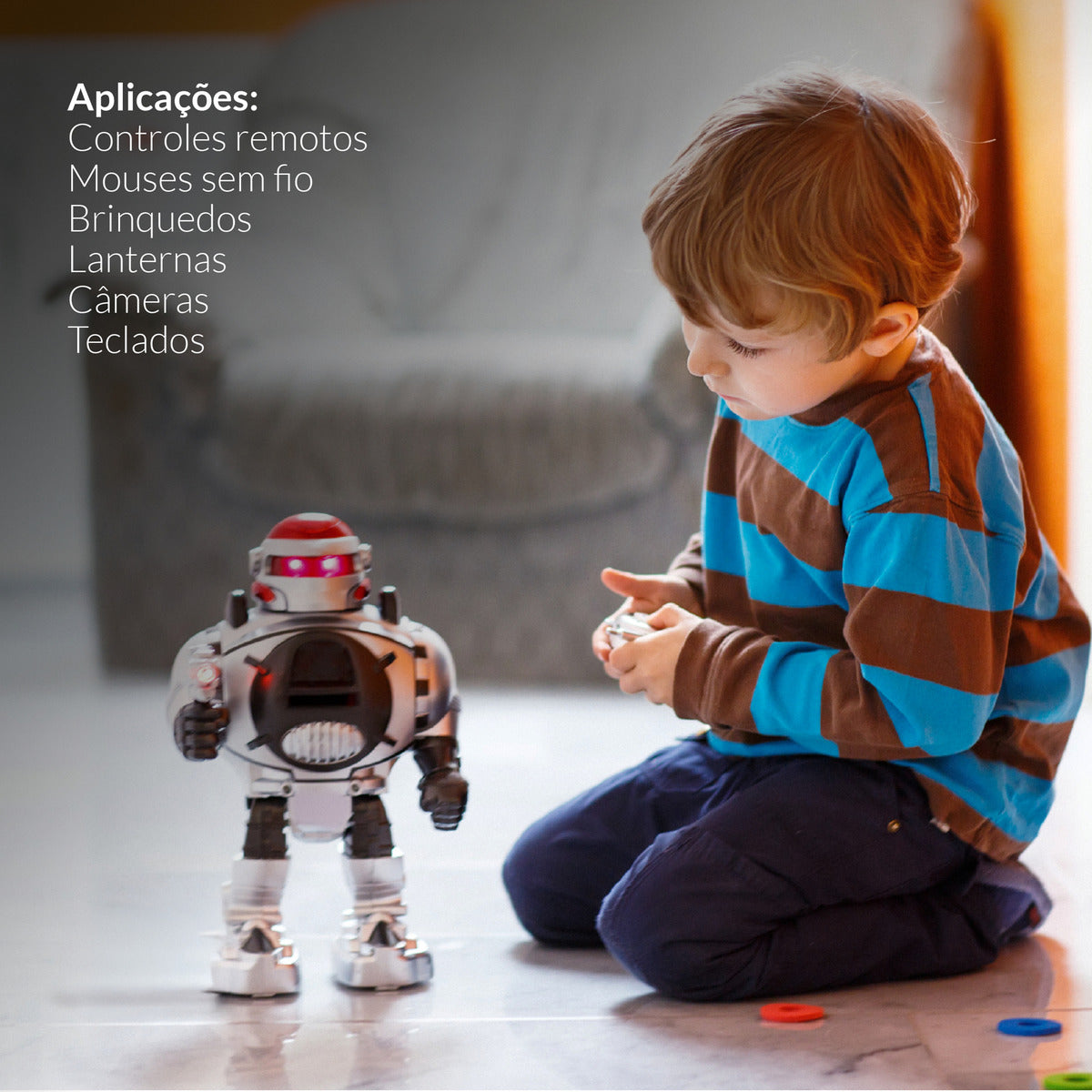 Kit 4 Pilhas Alcalina Pequena AA 1.5v Avant Use