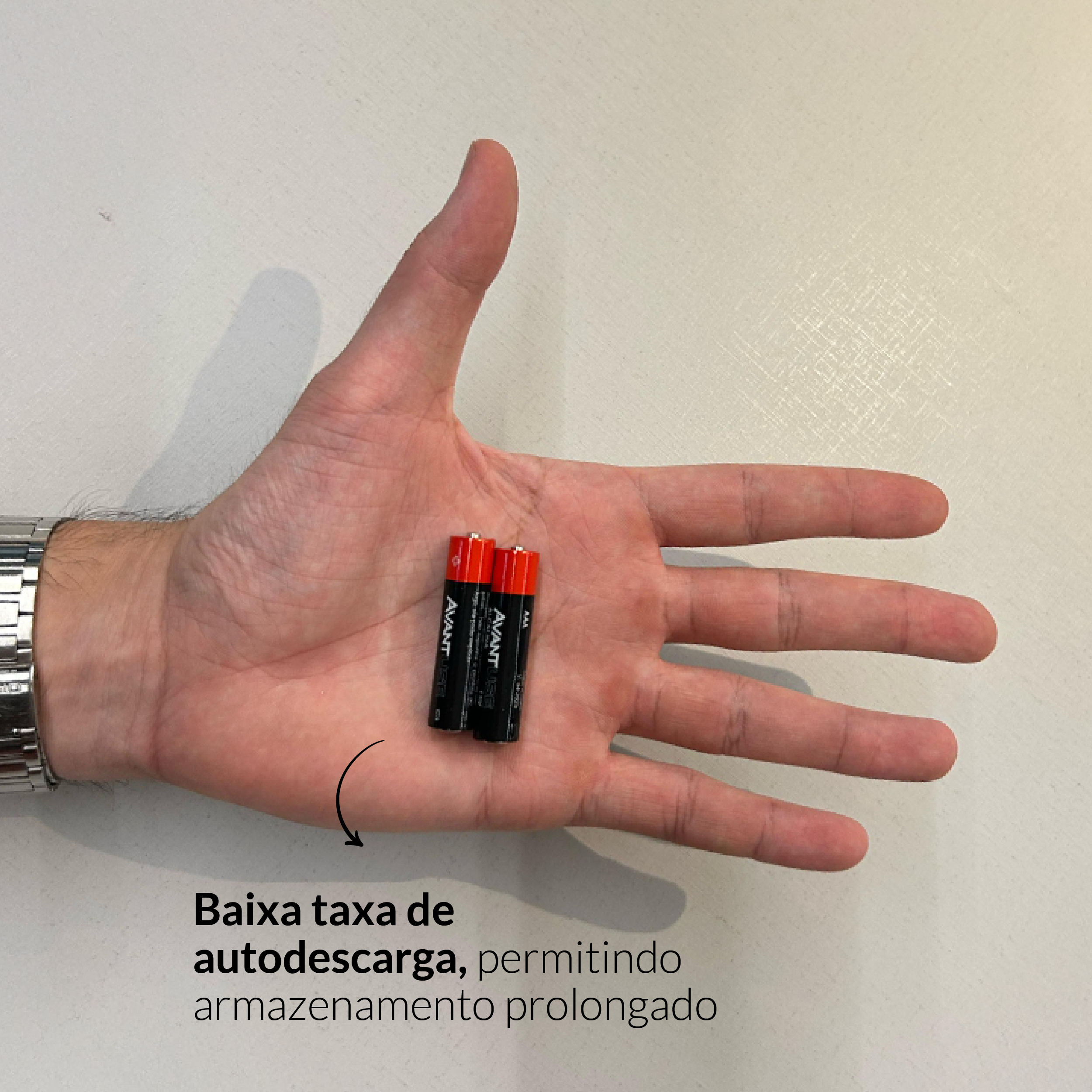 Kit 4 Pilhas Alcalina Palito AAA 1.5v Avant Use