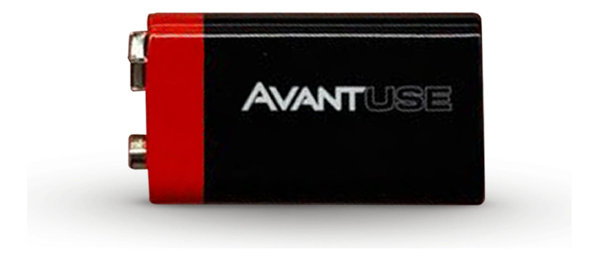 Bateria Alcalina Pilha 9v Avant Use