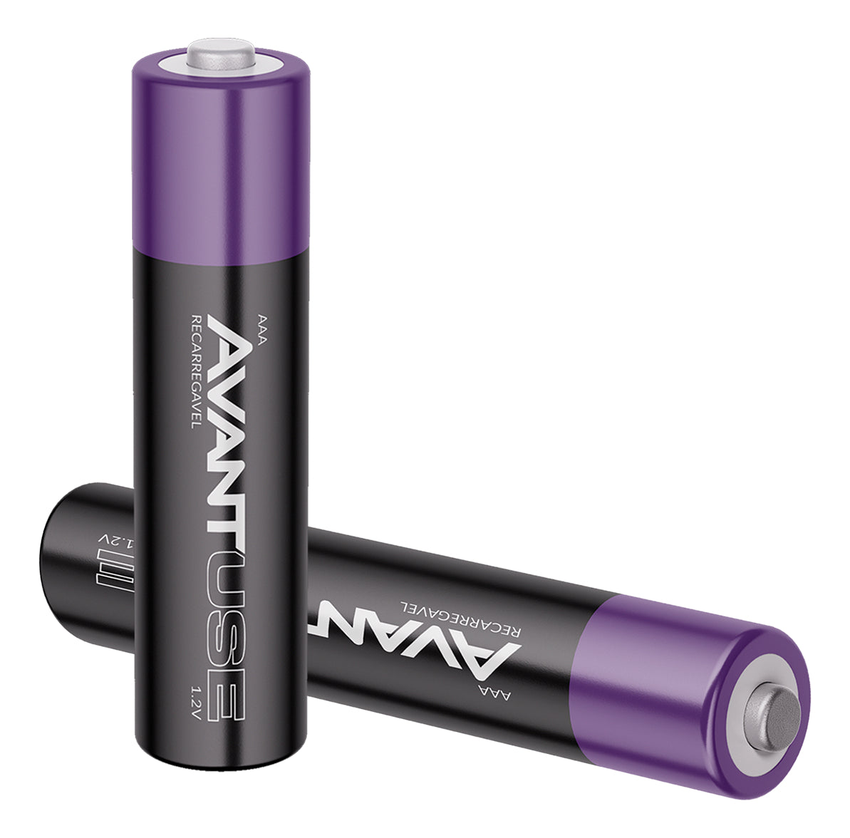 Kit 4 Pilhas Recarregável Palito AAA 1.5v 1000MAH Avant Use