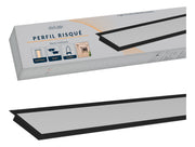 Perfil Barra Risqué Plane Embutir 65x10mm 2 Metros IP20 Branco Avant