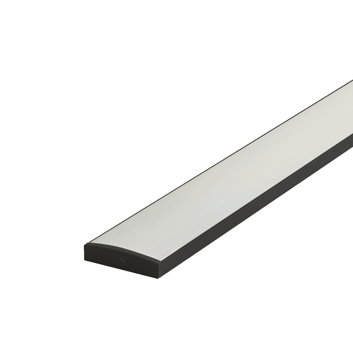Perfil Barra Risqué Destak Sobrepor 50x10mm 2 Metros IP20 Preto Avant
