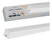 Perfil Barra Risqué Inside Embutir 43x35mm 2 Metros IP20 Branco Avant