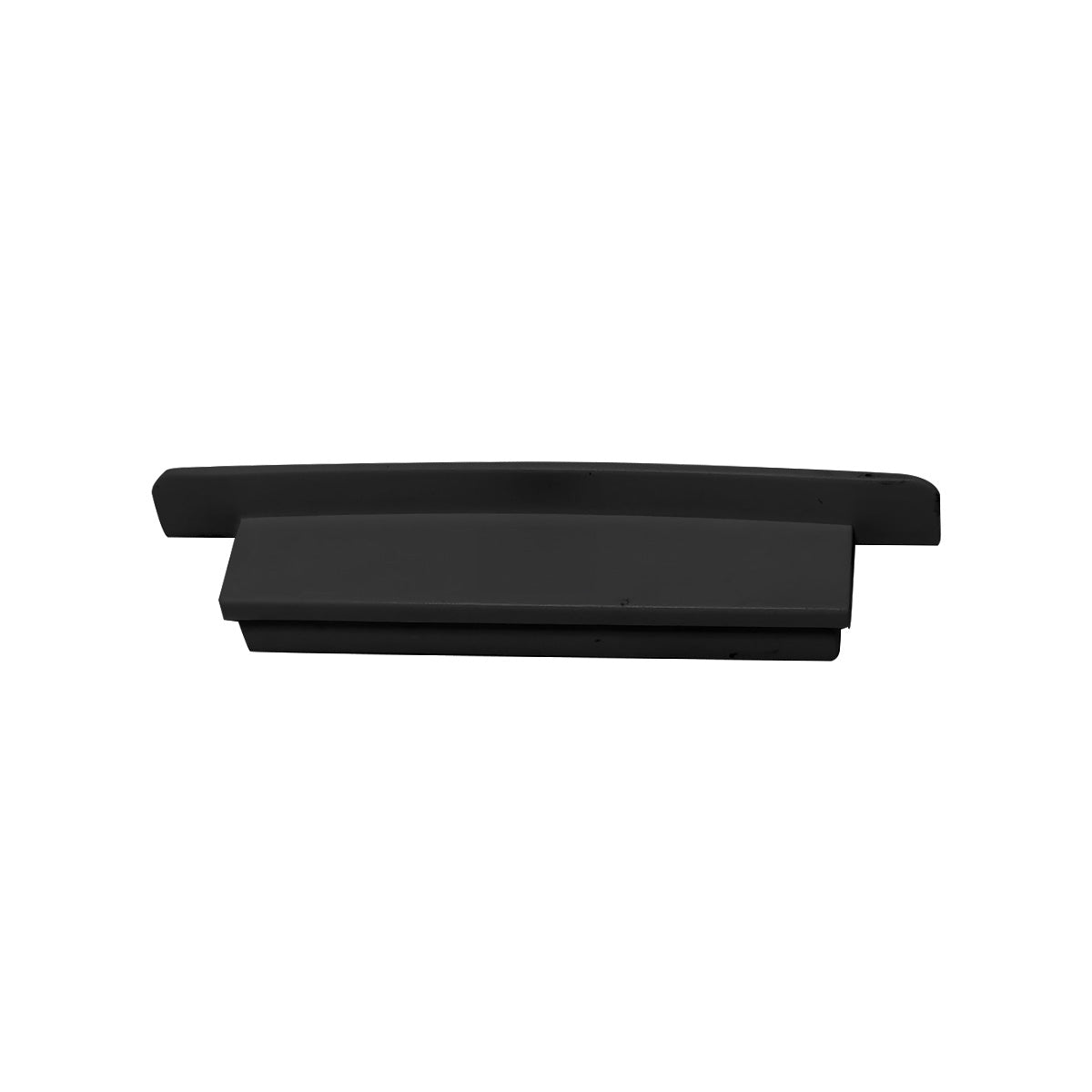 Kit 10 Tampas de Perfil Risque Stylus 75x25mm Com furo Branco Deluxe