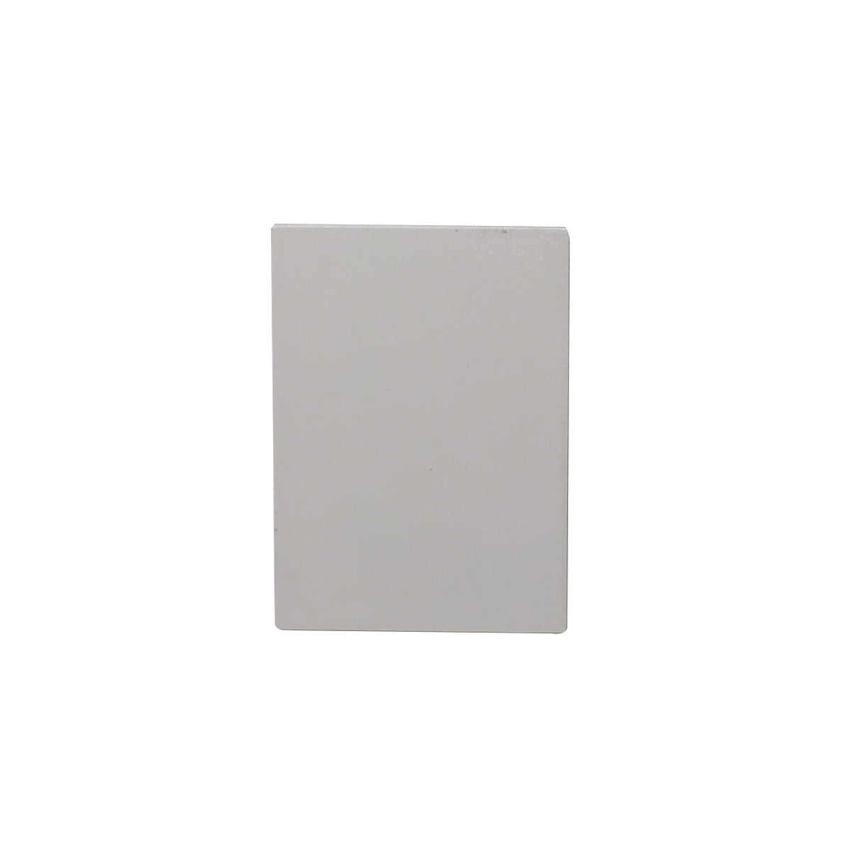 Kit 10 Tampas de Perfil Risque Stylus 36x26mm Branco Deluxe