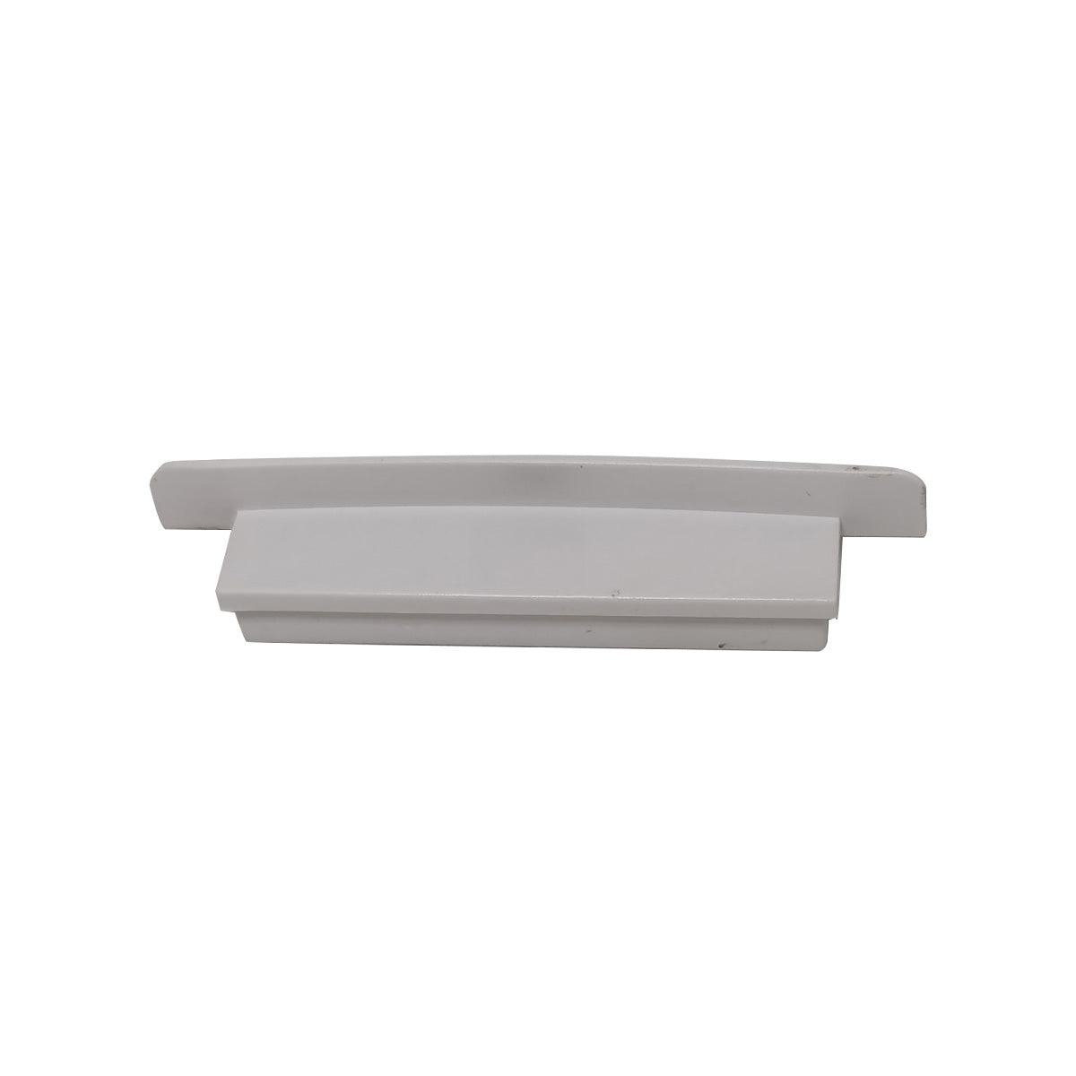 Kit 10 Tampas de Perfil Risque Plane 65x10mm Branco Deluxe