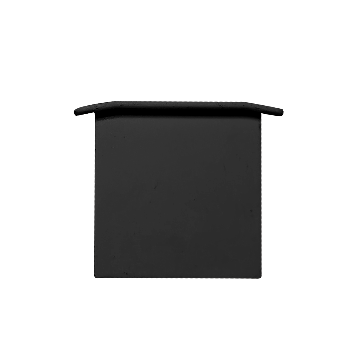 Kit 10 Tampas de Perfil Risque Inside 43x35mm Preto Deluxe
