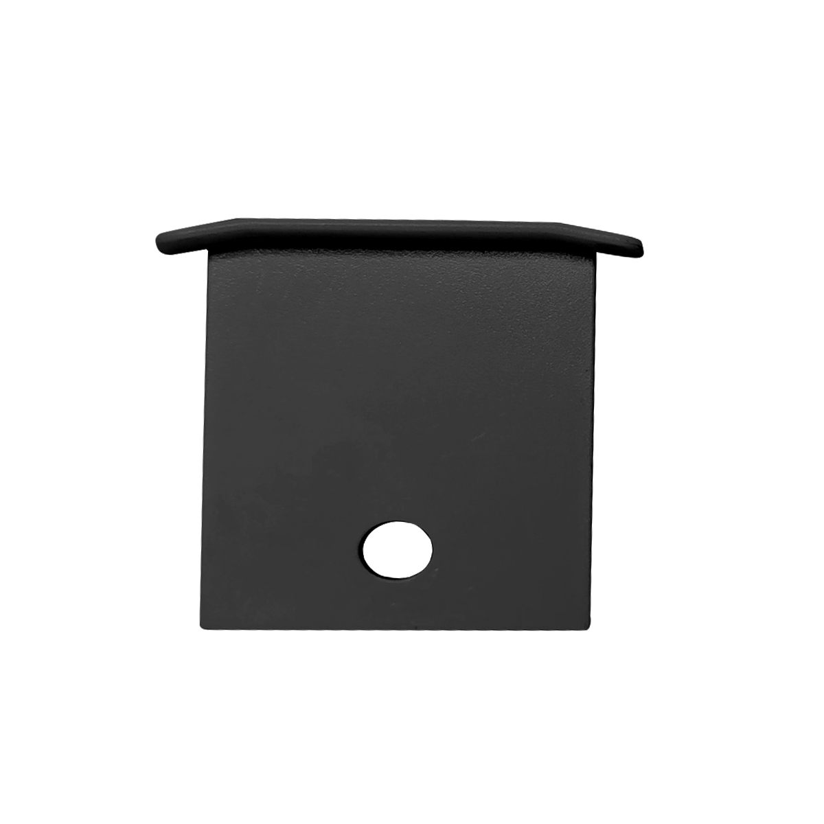 Kit 10 Tampas de Perfil Risque Inside 43x35mm Com furo Preto Deluxe