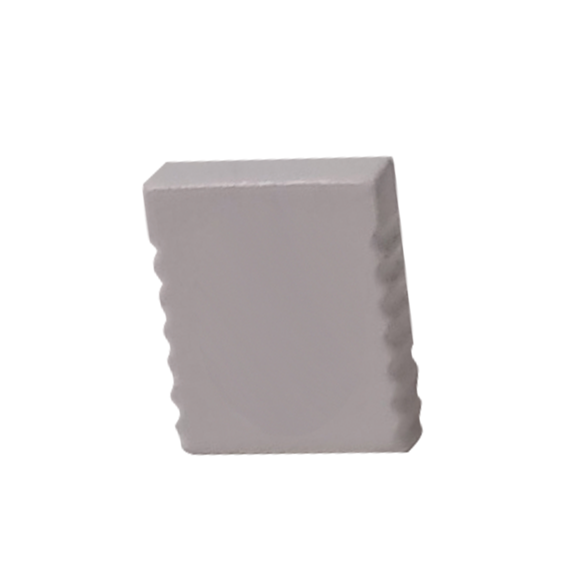 Kit 10 Tampas de Perfil Risque Minimal 08x09mm Branco Deluxe