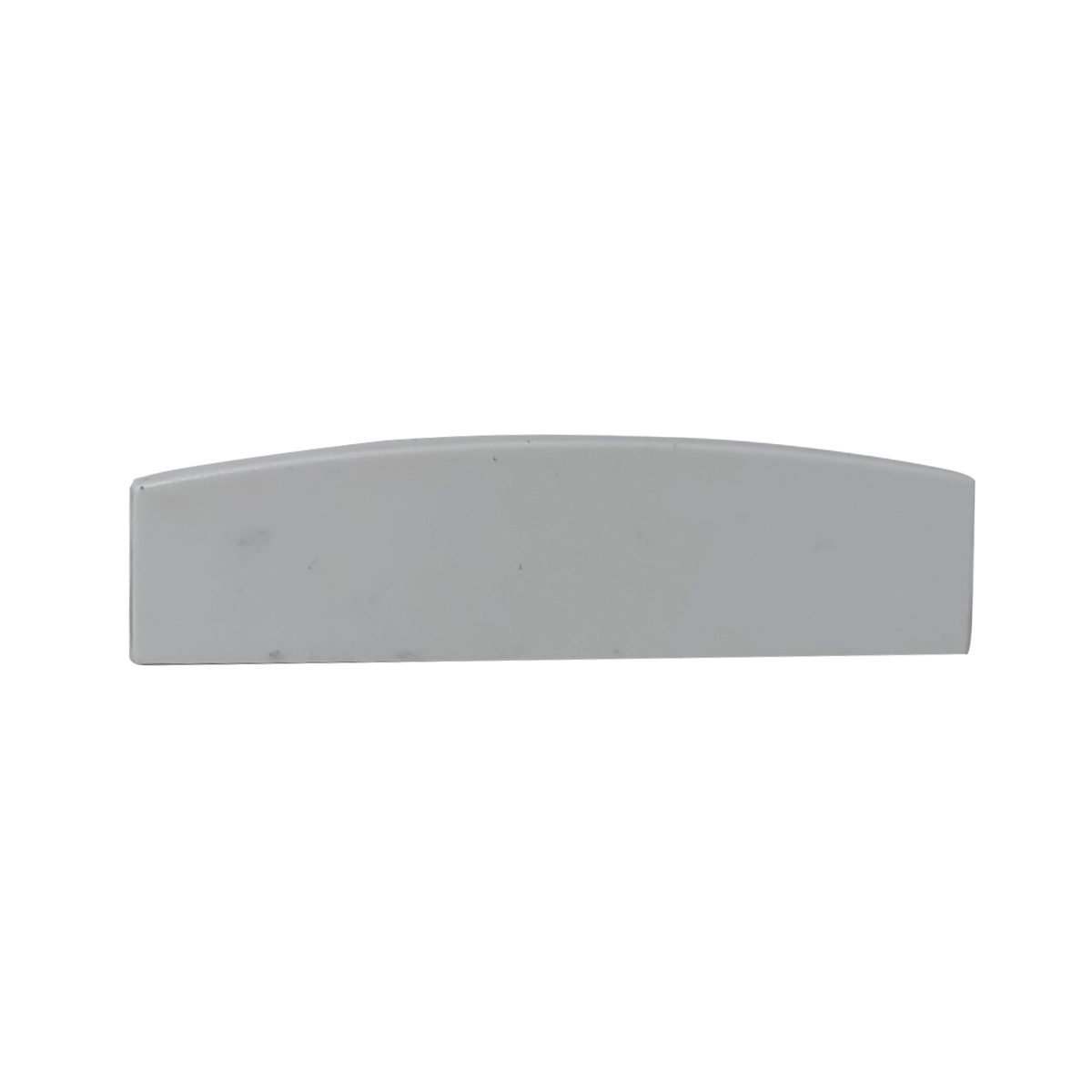 Kit 10 Tampas de Perfil Risque Destak 50x10mm Branco Deluxe