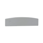 Kit 10 Tampas de Perfil Risque Destak 50x10mm Branco Deluxe