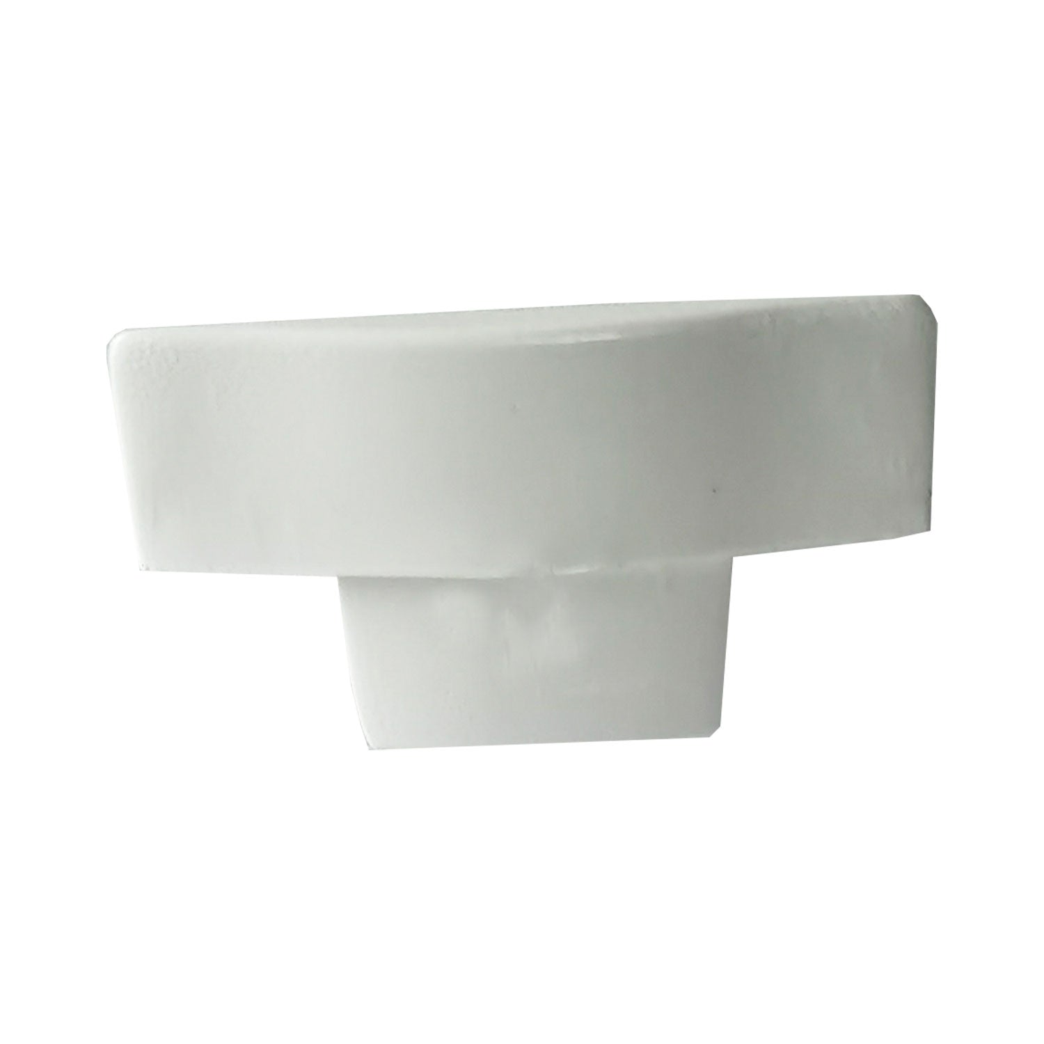 Kit 10 Tampas de Perfil Risque Inside 24x15mm Branco Deluxe